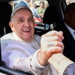 Pope francis out of hospital