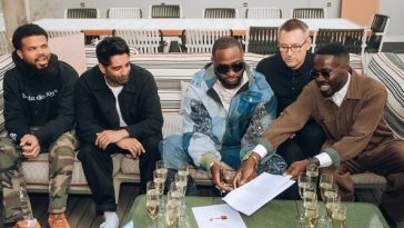 Davido extends multi million dollar contract with Sony Music